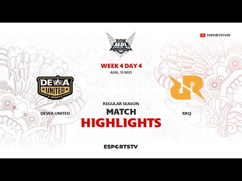 RRQ vs Dewa United HIGHLIGHTS MPL ID S12 | DEWA vs RRQ