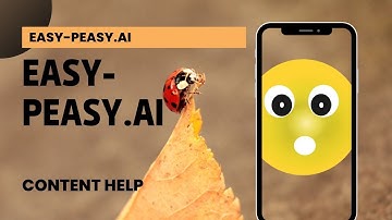 [easy-peasy.ai] - Transform Your Workflow with [Easy-Peasy.AI] - Create amazing content 10X faster