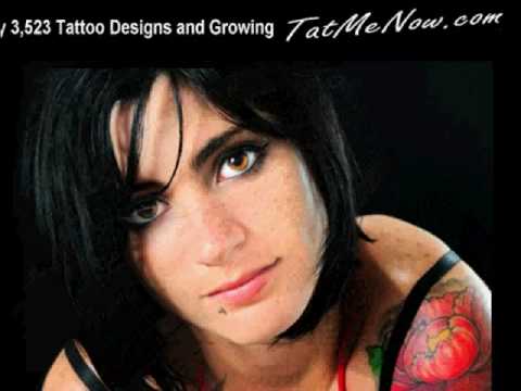 Beautiful Women With Incredible Tattoos - YouTube