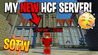 My NEW HCF Server!! *MY BEST SOTW* | Minecraft HCF