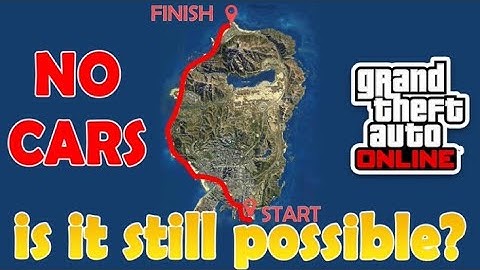 Can You STILL Walk Across The GTA ONLINE Map Without Dying? 2022 Edition