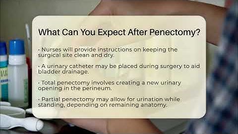 What Can You Expect After Penectomy? - The Operating Table