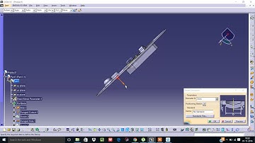 How to create Dowel in CatiaV5