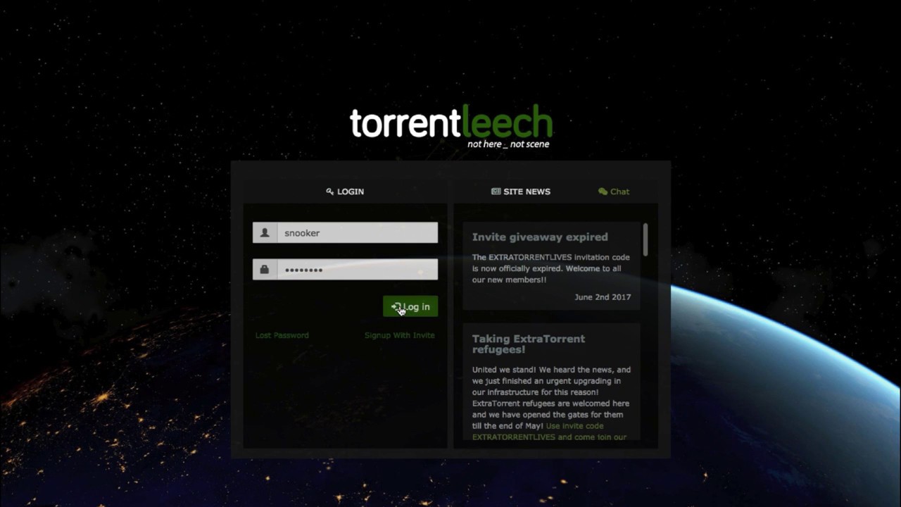 Inside Torrentleech 2017 Youtube