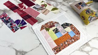 Transform your fabric scraps into a beautiful patchwork blocks