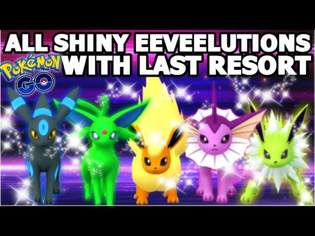 Espeon e Umbreon Shiny  Pokemon Go - GP E172 