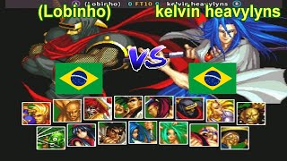Samurai Shodown 2  (Lobinho) vs kelvin heavylyns FT5