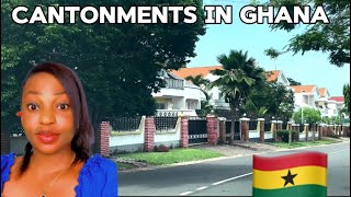 ONE Of The Most Beautiful Neighborhood in Accra  Ghana CANTONMENTS | A Full Drive Through