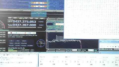 FunCube Dongle receiving HORYU-2 Satellite .MPG