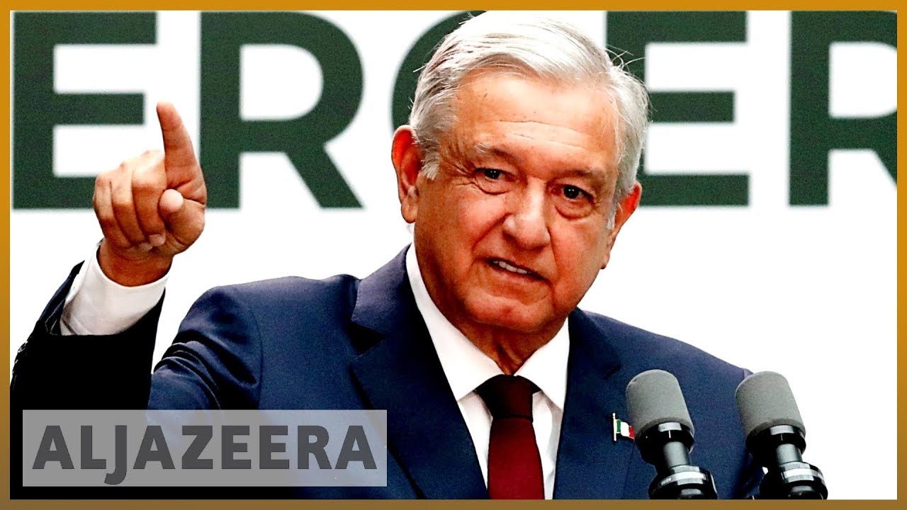 رئيس المكسيك يتباهى بالإنجازات في خطابه الرئيسي