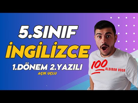 5. Sınıf İngilizce