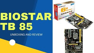 Biostar TB85 Mining Motherboard Unboxing And Review | MINING | CRYPTO | BITCOIN | TB85