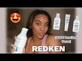 REDKEN Acidic Bonding Concentrate SHAMPOO, CONDITIONER, & LEAVE IN Review | SALON Results AT Home!