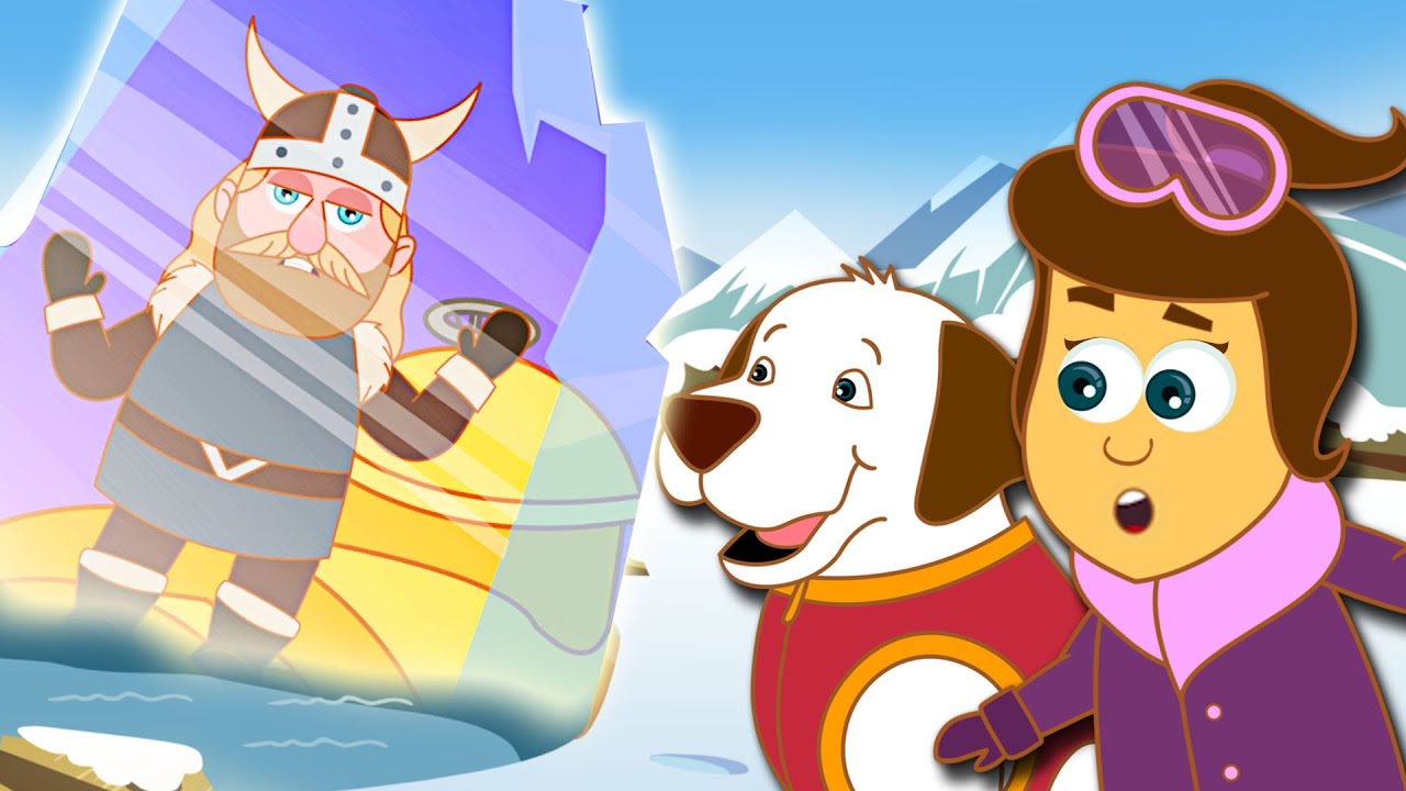 ⁣Hooplakidz Toons: FROZEN VIKING - ULTIMATE RESCUE | Adventures of Annie and Ben | Cartoons for Kids