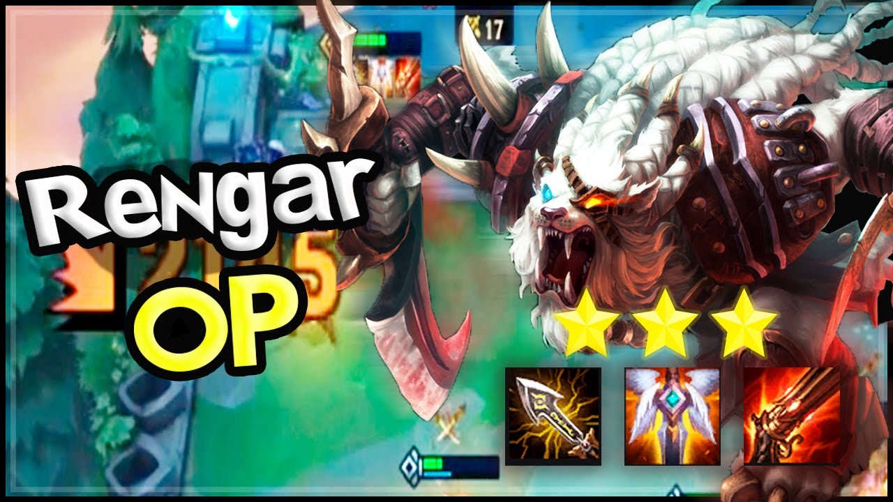 RENGAR 3 ESTRELAS HYPER CARRY ! | TEAMFIGHT TACTICS | PATCH 9.16B