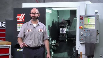 Haas lathe tool setup
