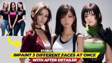 ADetailer in A1111: How to auto inpaint and fix multiple faces, hands, and eyes with After Detailer.