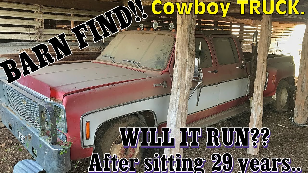 Barn Find !! 78’ Chevy C30 Dually!!  Parked for 29 years, will it run???