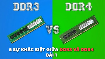 5 sự khác biệt giữa DDR3 và DDR4 - Bài 1 #Shorts | HOCVIENiT.vn