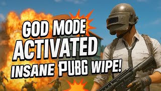 Pubg Mobile God Mode Activated Insane Squad Wipe