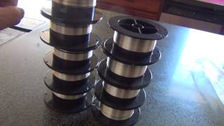 24 guage and 26 guage argentium 930 silver wire on spools