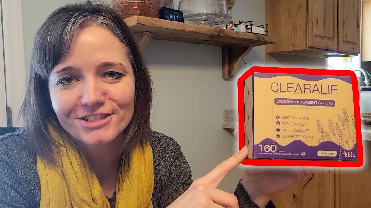 Easier and cheaper than liquid detergent (Clearalif sheets review) YouTube
