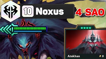 TRIỆU HỒI ATAKHAN 4 SAO VỚI MỐC KIM CƯƠNG: 10 NOXUS - SINH VẬT TRIỆU HỒI MẠNH NHẤT LỊCH SỬ ĐTCL