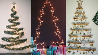 🎄+100 AMAZING CHRISTMAS IDEAS 2026 - WALL MOUNTED CHRISTMAS TREES - CHRISTMAS DECORATION IDEAS 2026🎄