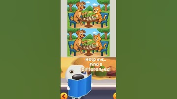 Find 5 differences!If you can spot 6 you are the real puzzle master!#findthedifferences