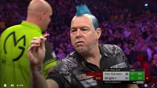 Quarter Final 1 Night 8 Premier Legue 2023 Michael Van Gerwen vs Peter Wriht