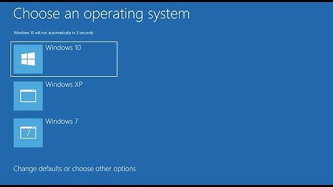 Multibooting Windows 10, 7, and XP!