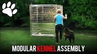 Lucky Dog Modular Kennel Assembly Lucky Dog™: Every dog deserves a good home, and every home deserves a good dog. The Lucky Dog™ Modular Kennel is