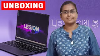 New Laptop Unboxing | Lenovo Legion 5 | intel i7 11th gen | 16GB RAM - 4GB 3050 RTX Ti Graphics