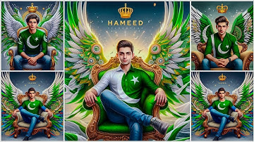 How To Make 14 August Ai Images | 14 August Ai Wings Photo Editing/ Bing Image Creator