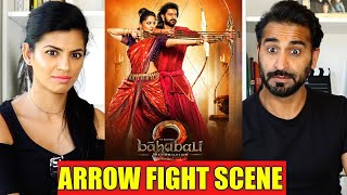 BAHUBALI 2 ARROW FIGHT SCENE REACTION!! | - Baahubali 2 Arrow scene | Prabhas | Anushkha