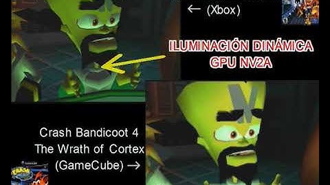 Crash Bandicoot: The Wrath of Cortex - Xbox Vs GameCube