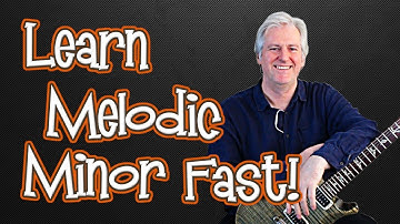 Melodic Minor Scale - 3 Notes Per String + PDF to download