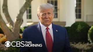 President Trump tweets video calling COVID-19 diagnosis a “blessing”