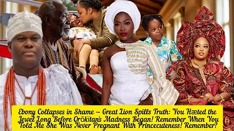 Ebony Collapses in Shame — Great Lion Spills Truth: You Hæted the Jewel Long Before Orōkïtans