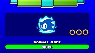 GEOMETRY DASH SONIC (All Levels 1~21 \/ All Coins)