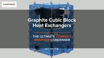 Mersen Cubic Graphite Block Heat Exchanger