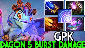 GPK [Puck] Insane Dagon 5 Burst Damage with Arcane Blink Dota 2