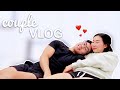 COUPLE VLOG | cuddly wuddly 🥺, reading your comments, mukbangs 🌮