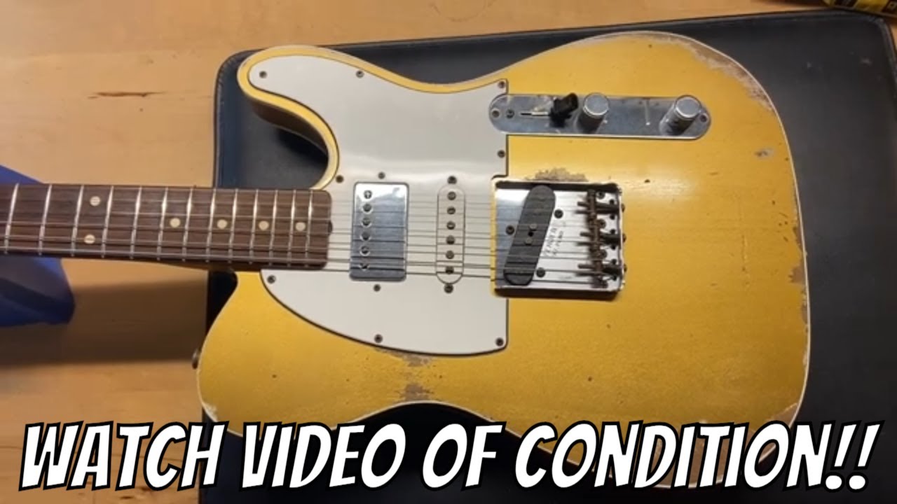 2016 Fender Custom Shop 60s Telecaster Custom HSS Heavy Relic