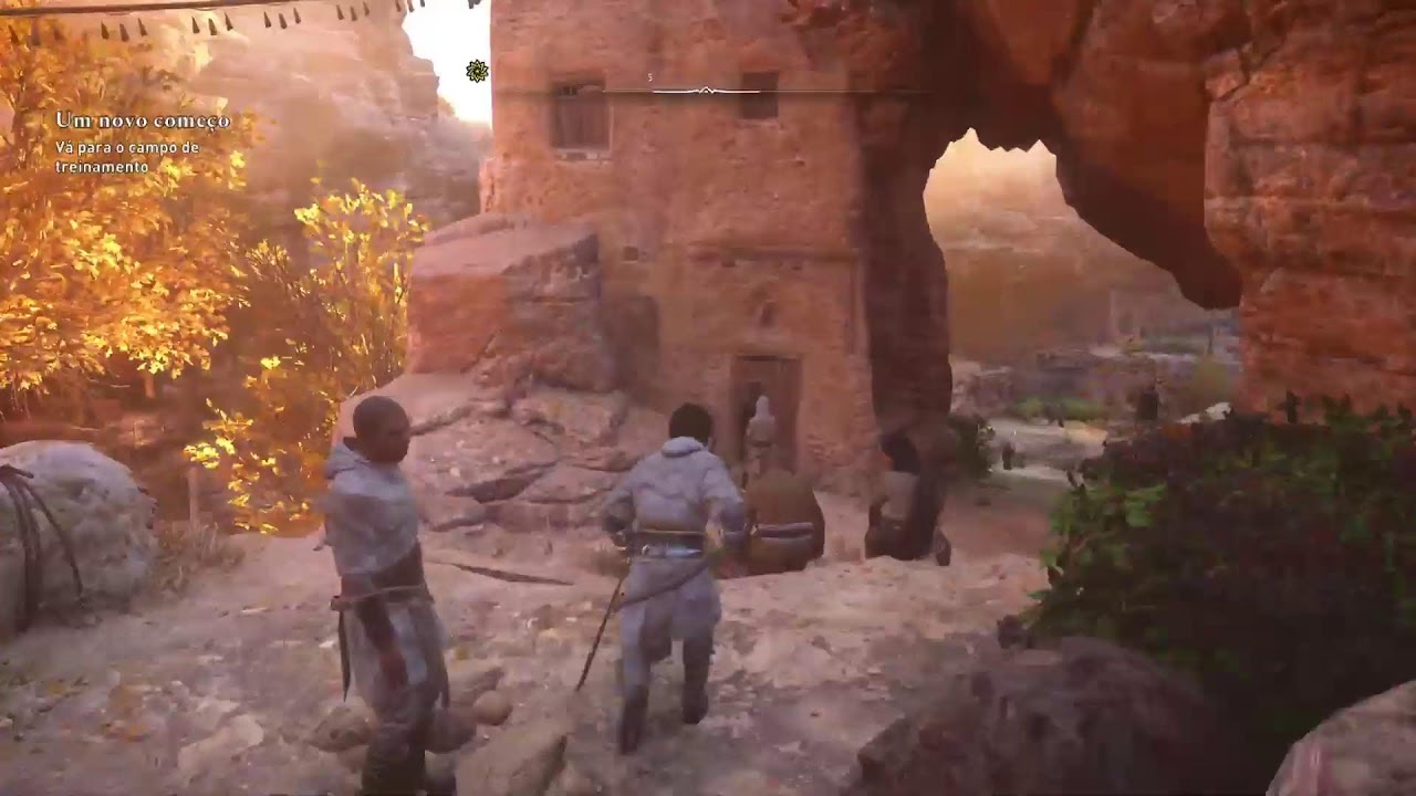 Assassin's Creed Mirage Jogando pela primeira vez versão do ps5