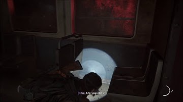 The Last of Us Part 2 the Tunnels Walkthrough Get Past Train Carriages to Next Area