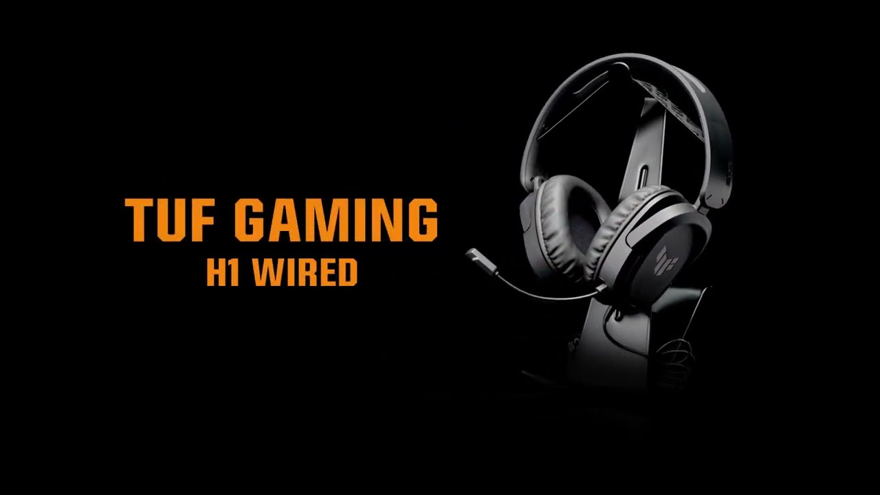 Asus TUF Gaming H1 Wireless headset features a 2.4 GHz connection, 7.1 surround sound with deep bass