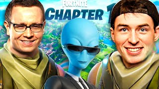 An Alien & 2 Humans go to War on OG Fortnite...