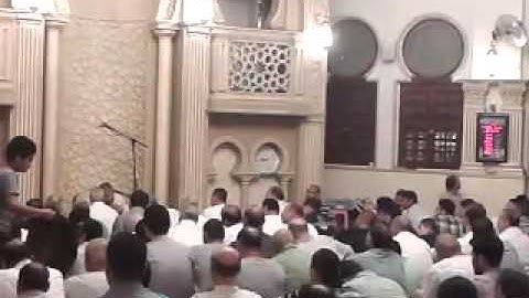 كلمه د / سيداحمد  دراز فى صلاة التراويح وحديث حول سورة الكهف  بمسجد الدماطى   طنطا p,g11/7/2014