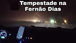 04Depois De Pouso Alegre Tivemos Que Parar Muita Chuva Na Br 381 Fernão Dias Viagem De Carro 2020